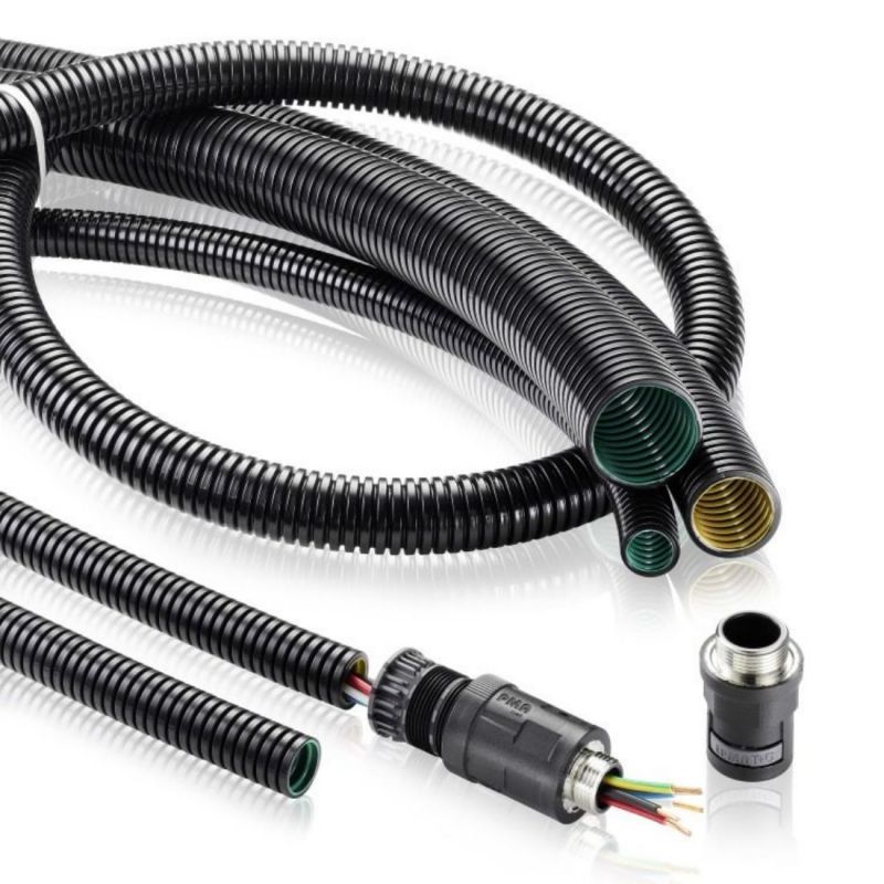 PA6 CORRUGATED FLEXIBLE CONDUITS STANDARD WEIGHT